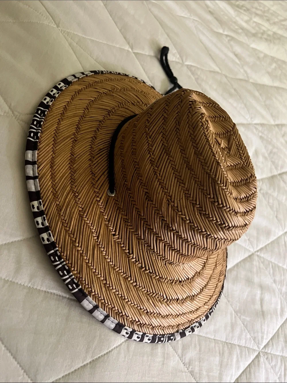 Little Surfer Dude Kids Straw Sun Hat